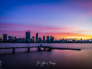 Winter sunrise in Perth