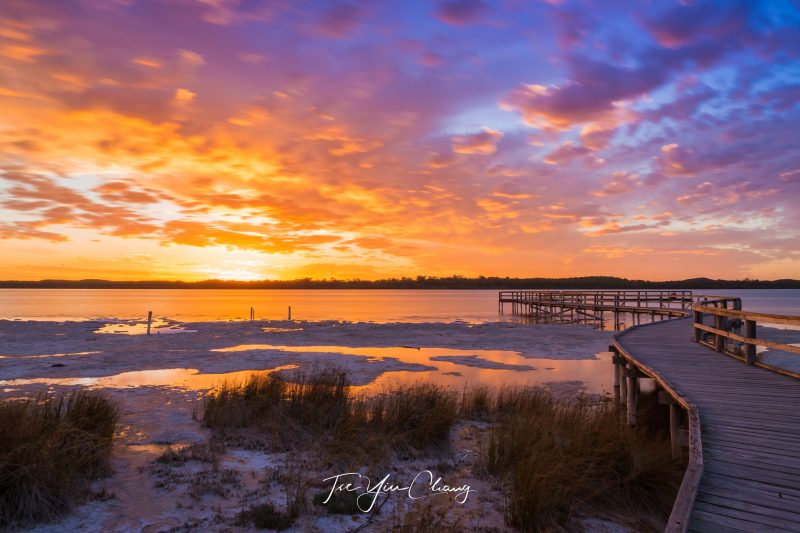 Lake Clifton Thrombolites epic sunset