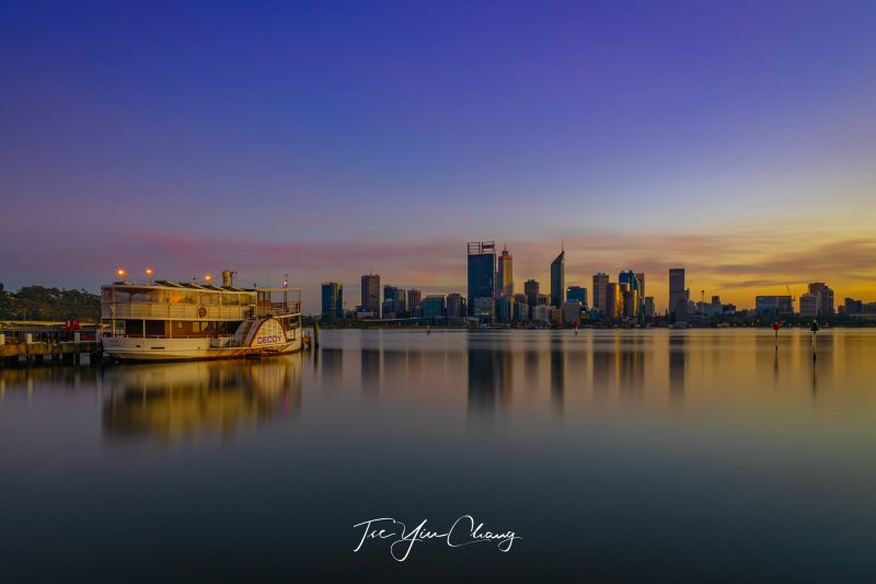 Calm mornings in Perth, South Perth