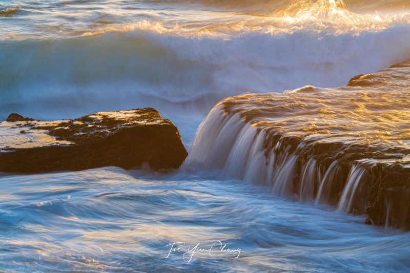 Swanbourne Beach during golden hour