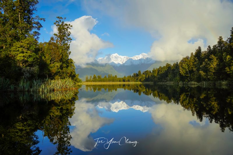 Lake Matheson, Fox Glacier, New Zealand