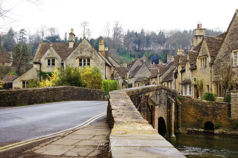 Pretty Castle Combe village, England