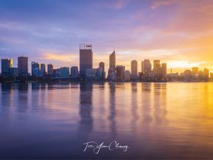 Perth winter sunrise