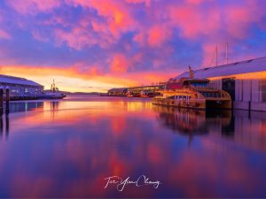 Hobart morning reflections