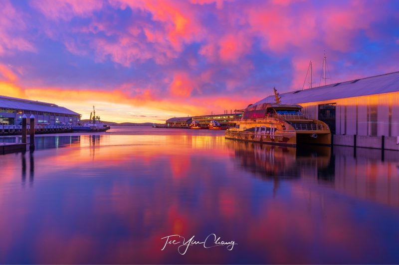 Hobart morning reflections