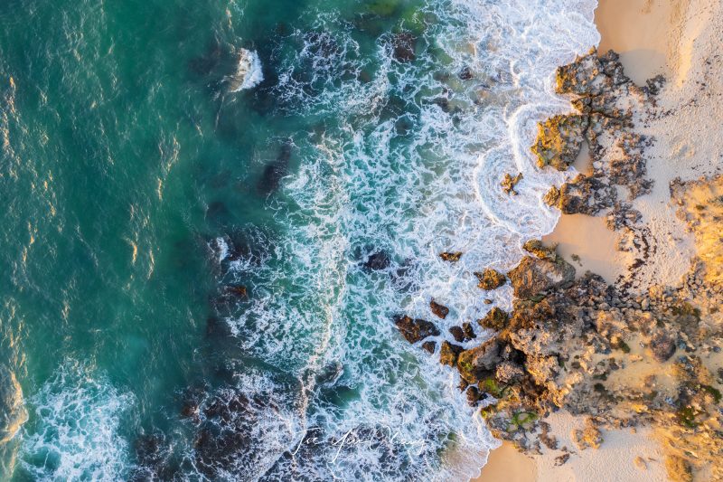 Coastal swirl, Trigg Beach