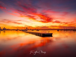 Matilda Bay autumn sunrise